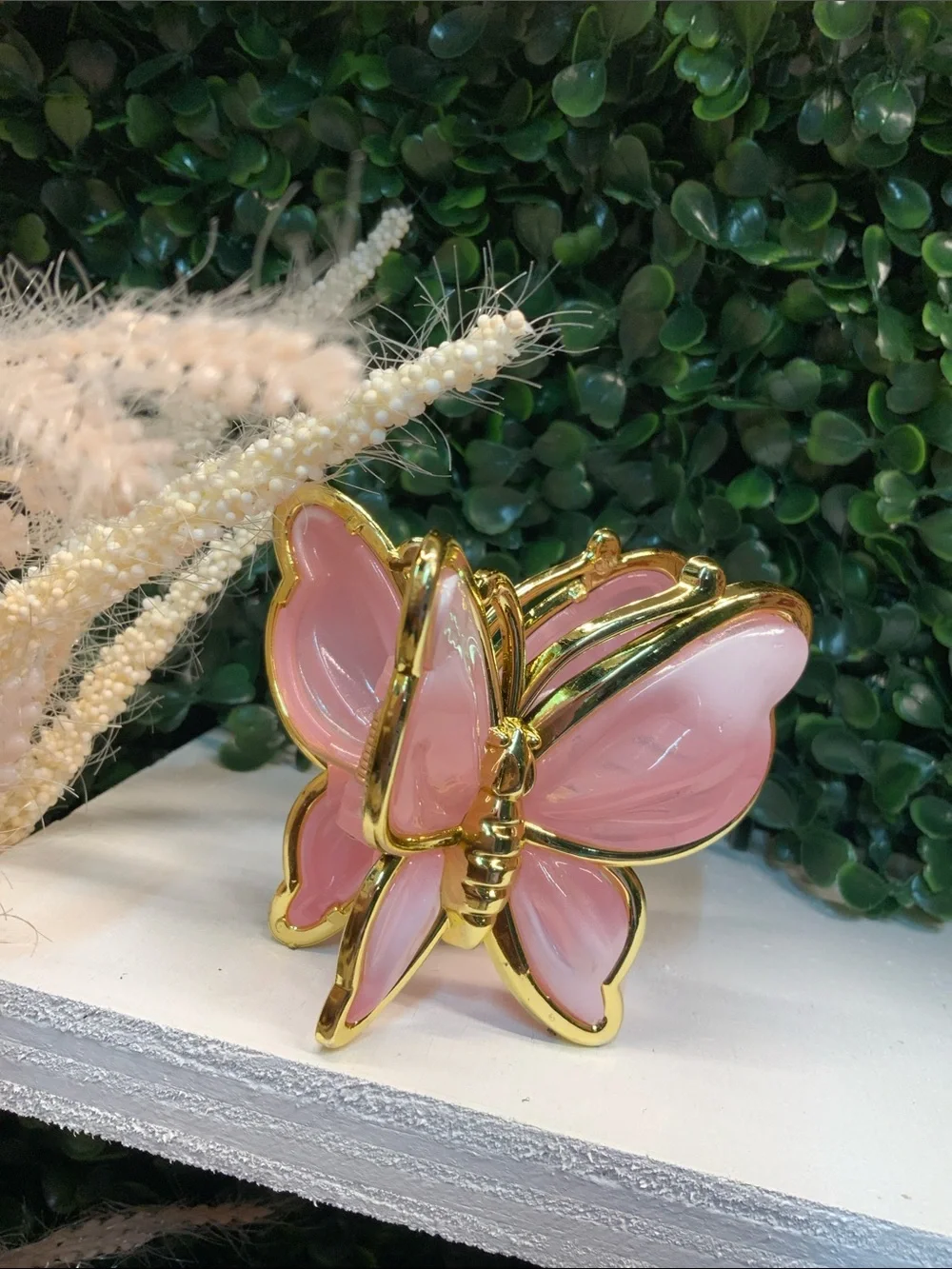 Set of 3 Butterfly Hair Claw Clip - Mint Green, Lavender, Blush Pink
